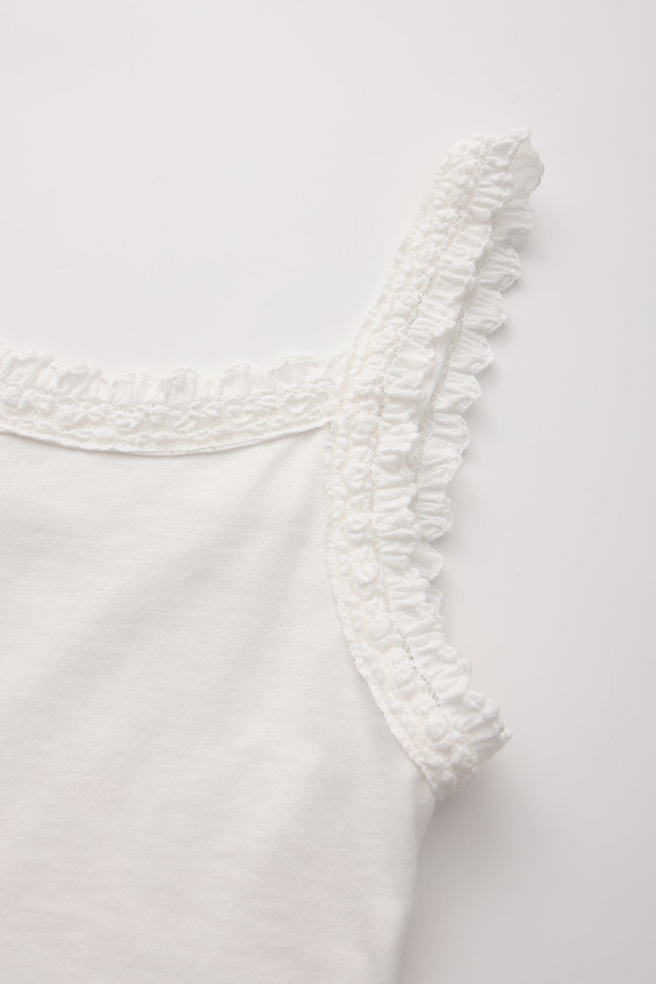 Lace Camisole-White