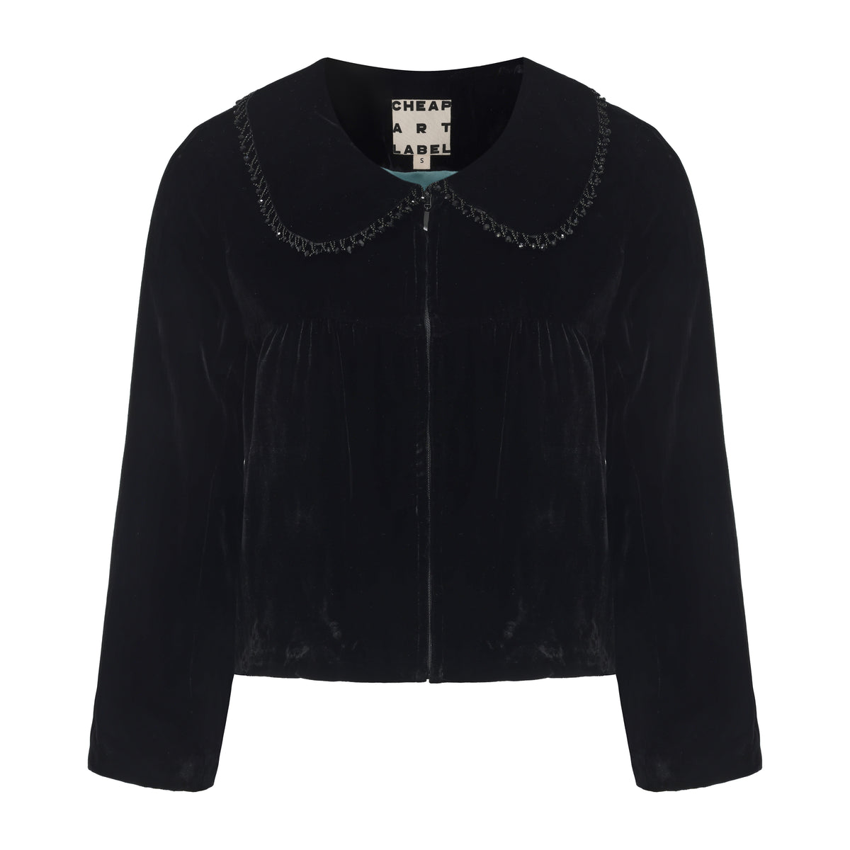 Velvet Zipper Jacket